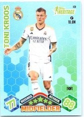 Fotbalová kartička 2023-24 Topps Match Attax UEFA Club Competitions Heritage 459 Toni Kroos Real Madrid CF