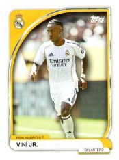 fotbalová kartička 2025-26 Topps Team set Real Madrid CF 18 Viní Jr.