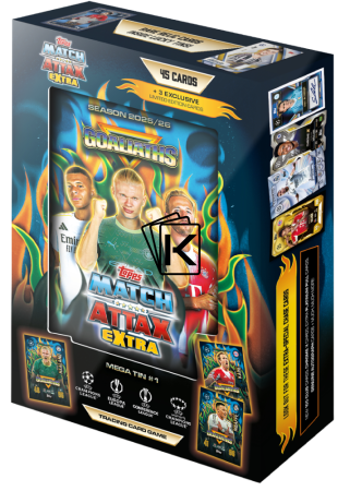 2025-26 Topps Match Attax EXTRA UEFA Club Competitions Mega Tin Goaliath
