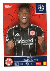 2025-26 Topps Champions League Eintracht Frankfurt 180 Michy Batshuayi