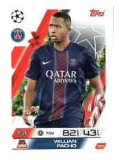 fotbalová kartička 2025-26 Topps Match Attax UCC Winter Collection Paris Saint-Germain 229 Willian Pancho