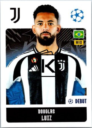 2024-25 Topps Champions League 254 Douglas Luiz (Juventus)