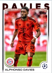 fotbalová kartička 2024-25 Topps UEFA Club Competitions Flagship 96 Alphonso Davies FC Bayern Munchen