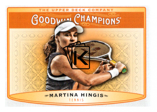 2019 Upper Deck Goodwin Champions 55 Martina Hingis