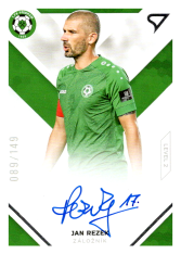 podepsaná fotbalová kartička SportZoo 2020-21 Fortuna Liga Signed Stars Level 2 SS2-02 Jan Rezek 1.FK Příbram /149