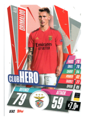 fotbalová kartička Topps Match Attax Champions League 2020-21 BEN2 Álex Grimaldo Club Hero SL Benfica