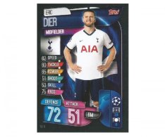 Fotbalová kartička 2019-2020 Topps Match Attax Champions League Tottenham Eric Dier 16