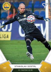 fotbalová kartička 2021-22 SportZoo Fortuna Liga 52 Stanislav Dostál FC Fastav Zlín
