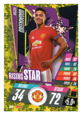 fotbalová kartička Topps Match Attax Champions League 2020-21 Rising Star RS9 Mason Greenwood - Manchester United