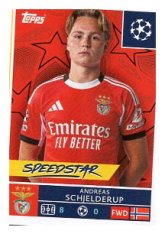 2025-26 Topps Champions League SL Benfica 563 Andreas Schjelderup