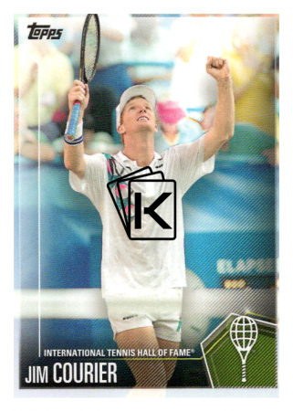 2019 Topps Tennis Hall of Fame 17 Jim Courier
