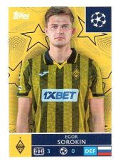 2025-26 Topps Champions League FK Kairat Almaty 509 Egor Sorokin
