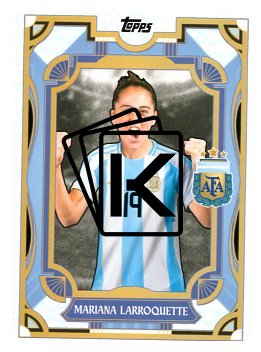 fotbalová kartička 2024-25 Topps Argentina Argentine Tango 33 Mariana Larroquette