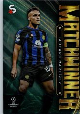 Fotbalová kartička 2023-24 Topps Superstars UEFA Club Competitions Matchwinner MW-19 Lautaro Martínez (FC Internazionale Milano)