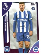 fotbalová kartička 2025-26 Topps  Premier League 84 Stefanos Tzimas (Brighton & Hove Albion)  -  Rookie