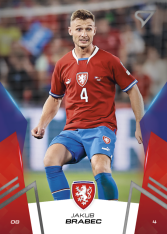 fotbalová kartička 2024 SportZoo Hrdí Lvi 7 Jakub Brabec