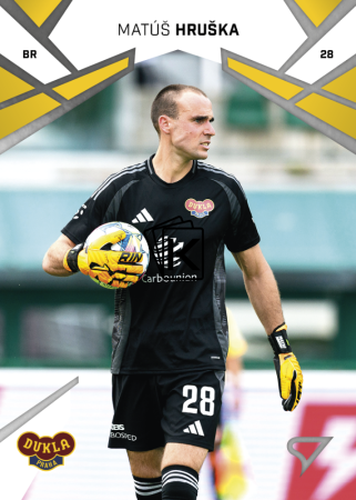 Fotbalová kartička 2024-25 SportZoo Chance Liga Serie 1 FK Dukla Praha Matúš Hruška 181