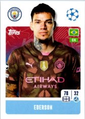 2024-25 Topps Champions League 273 Ederson (Manchester City)