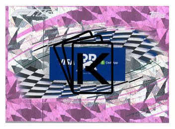 2025 Topps Turbo Attax F1 VCARB  73 	Team Logo-Paralel Pink