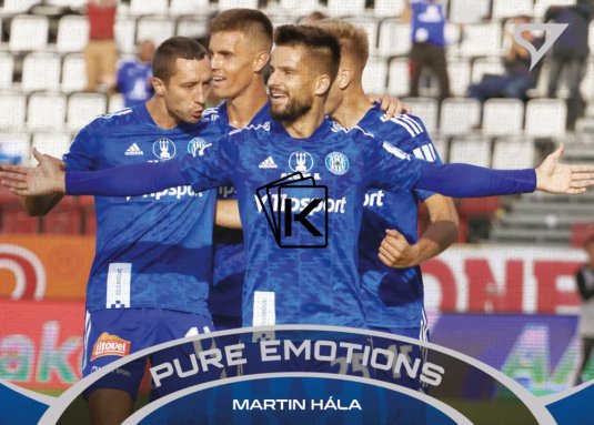 fotbalová kartička 2021-22 SportZoo Fortuna Liga Serie 2 Pure Emotions PE-15 Martin Hála SK Sigma Olomouc
