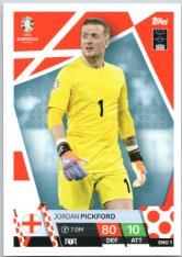 fotbalová karta Topps Match Attax EURO 2024 ENG1 Jordan Pickford (England)