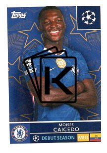 2025-26 Topps Champions League Chelsea FC 159 Moisés Caicedo