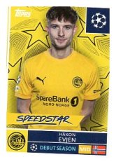 2025-26 Topps Champions League FK Bodø/Glimt 523 Håkon Evjen