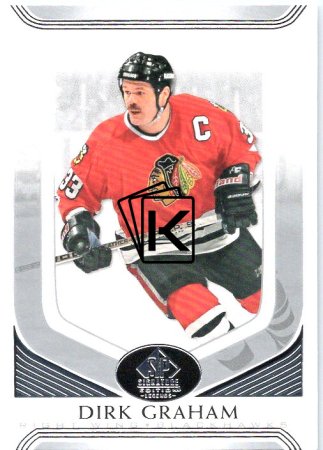 Hokejová karta 2020-21 Upper Deck SP Legends Signature Edition 199 Dirk Graham - Chicago Blackhawks