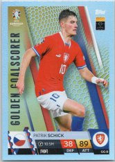 fotbalová karta Topps Match Attax EURO 2024 GC8 Patrick Schick (Czech Republic)