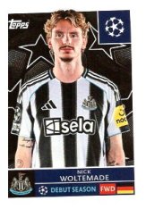 2025-26 Topps Champions League  Newcastle United 325 Nick Woltemade