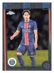 fotbalová kartička 2024-25 Topps Chrome UCC 4 Kang-in Lee, Paris Saint-Germain
