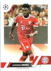 Fotbalová kartička 2022-23 Topps UEFA Club Competitions 162 Alphonso Davies - FC Bayern München