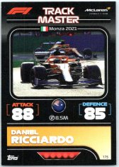 2022 Topps Formule 1Turbo Attax Track Master 175 Daniel Ricciardo (McLaren)