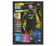 Fotbalová kartička 2019-2020  Topps Champions League Match Attax -  Borussia Dortmund - Roman Burki 2