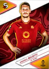 Fotbalová kartička 2023-24 Topps Superstars UEFA Club Competitions 18 Andrea Belotti  (AS Roma)