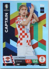 fotbalová karta Topps Match Attax EURO 2024 CRO12 Luka Modrić (Croatia)  -  Captain