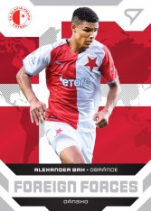 fotbalová kartička 2021-22 SportZoo Fortuna Liga Foreign Forces FF6 Alexander Bah SK Slavia Praha