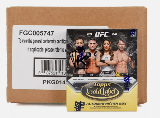 2024 Topps UFC Gold Label Hobby Case
