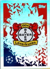 2024-25 Topps Champions League 10 0Club Badge (Bayer 04 Leverkusen)