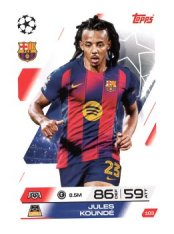 fotbalová kartička 2025-26 Topps Match Attax UCC 103 Jules Koundé (FC Barcelona)