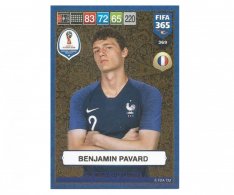 Fotbalová kartička Panini FIFA 365 – 2019 Heroes 369 Benjamin Pavard (France)