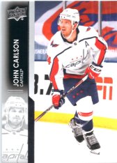 hokejová karta 2021-22 UD Series One 188 John Carlson - Washington Capitals