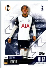 fotbalová kartička 2024-25 Topps Match Attax UEFA Club Competitions  69 Destiny Udogie (Tottenham Hotspur)