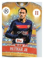 fotbalová kartička 2025-26 Topps UCC Winter SquadZone 11 Neymar Jr. FC Barcelona
