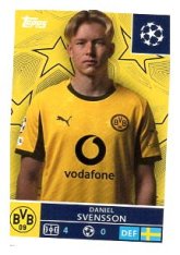 2025-26 Topps Champions League Borussia Dortmund 144 Daniel Svensson