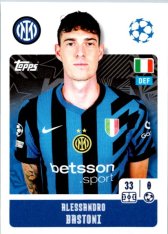 2024-25 Topps Champions League 187 Alessandro Bastoni (FC Internazionale Milano)