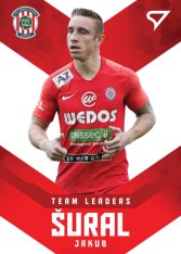 fotbalová kartička SportZoo 2020-21 Fortuna Liga Serie 2 Team Leaders  TL-23 Jakub Šural FC Zbrojovka Brno