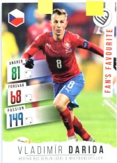 2020-21 Panini EURO 2020 Fans Favourite 20 Vladimír Darida Česká Republika