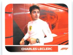 samolepka 2021 Topps Formule 1 133 Charles Leclerc Ferrari