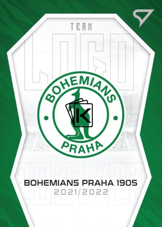 Týmový set 2021-22 SportZoo Fortuna Liga Bohemians Praha (12 karet) bez Loga týmu